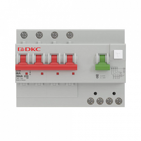 DKC YON MDV63 Дифавтомат 3P+N 20A (C) тип A 10mA 6kA
