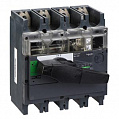 Schneder Electrc nterpact NV400 Выключатель-разъединитель, монтаж на плате 4P / с чёрной рукояткой