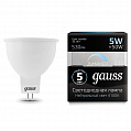 Gauss Лампа светодиодная GU5,3 175-265В 5Вт 4100К диммируемая