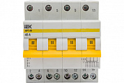 IEK ВРТ-63 Выключатель-разъединитель трехпозиционный 4P 40А 