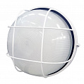 IEK НПП1102 Светильник накладной, круг D=239х255х125мм, с решеткой, 100W, Е27, IP54 белый