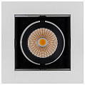 Arlight Светильник встраиваемый квадратный CL-KARDAN-S102x102- 6000К 680Lm Белый/Черный