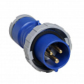 ABB 216 P6W Вилка кабельная 16A 2P+E 200-250V IP67 голубой