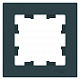 Рамка 1-постовая Изумруд AtlasDesign