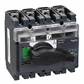 Schneder Electrc nterpact NV160 Выключатель-разъединитель, монтаж на плате 4P / с чёрной рукояткой