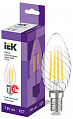 Лампа светодиодная свеча IEK CT35 витая 7Вт 230В 4000К E27 серия 360°
