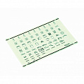 Schneider Electric Mini Pragma Лист самоклеющихся пиктограмм со стандартными символами для маркировки