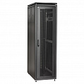 ITK Шкаф сетевой 19" LINEA N 24U 600х1000мм перфорированные двери черный