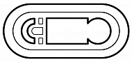 Legrand Celiane Графит Накладка термостата комнатного программируемого / тюнера с RDS