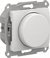 Светорегулятор (диммер) Schneider Electric Glossa Белый повор-нажим LED RC 315Вт механизм