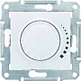 Schneider Electric Sedna Графит Светорегулятор поворотно-нажимной индуктивный 60-500 Вт