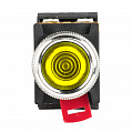 EKF PROxima ABLFS-22 Кнопка с подсветкой желтая NO+NC 230В