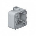 Legrand Plexo Серый Коробка монтажная 1-местная для накладного монтажа ISO20 IP55