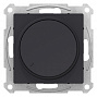 Светорегулятор (диммер) Карбон AtlasDesign поворотно-нажимной 315Вт механизм  