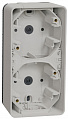 Schneider Electric Mureva Styl Белый Рамка подъемная 2 поста IP55