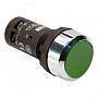 ABB Кнопка CP2-30G-11 зеленая с фиксацией 1НО+1HЗ 