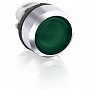ABB Кнопка MP2-21G зеленая только корпус с фиксацией с подсветкой