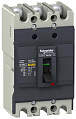 Автомат Schneider Electric EasyPact EZC100F 3P 3d 100A 10kA c магнитотермическим расцепителем