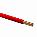 Провод установочный ПуВ (ПВ1) 1х1,5 красный круглый