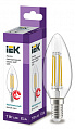 Лампа светодиодная свеча IEK C35 7Вт 230В 4000К E14 серия 360°