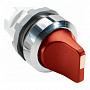 ABB Переключатель M2SS2-20R (короткая ручка) красный 2-х позиционный без подсветки с фиксацией 
