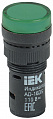 IEK Лампа AD16DS(LED)матрица d16мм зеленый 110В AC/DC