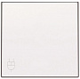 ABB NIE Sky Альпийский белый Накладка розетки с крышкой 8588.1 BL