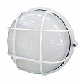 IEK НПП1302 Светильник накладной, круг D=178х192х100мм, с решеткой, 60W, Е27, IP54 белый