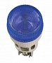 IEK Лампа ENR-22 сигнальная d22мм синий неон/240В цилиндр