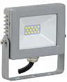 IEK СДО07-10 Прожектор LED СОВ 131х127х26мм 10W 6500K 800Lm угол луча 120°С IP65 Серый