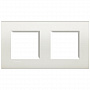 Bticino Living Light Белый Рамка прямоугольная, 2+2 мод
