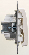 Переключатель Schneider Electric Glossa Перламутр 1-клавишный (схема 6) 10AX механизм