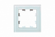 Рамка Schneider Electric AtlasDesign Nature Белый 1-постовая стекло