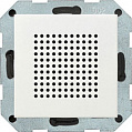 Gira System-55 Белый Динамик для радиоприемника скрытого монтажа с функцией RDS