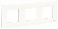 Schneider Electric Unica New Studio Mono Белый Рамка 3-постовая