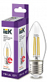 Лампа светодиодная свеча IEK C35 7Вт 230В 3000К E27 серия 360°