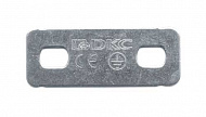 DKC S5 PTCE Пластина для заземления 1,0мм медная с никелированным покрытием