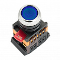 EKF PROxima ABLFS-22 Кнопка с подсветкой синий NO+NC 230В