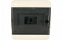 Tekfor Щит встраиваемый 8 мод. IP41 прозрачная черная дверца