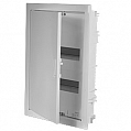 Legrand Nedbox Бокс встраиваемый с плоской металлической дверью 430х330х86мм, 2ряда/24+4мод , IP41