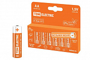 TDM Батарейка LR6 AA Alkaline 1.5V PAK-8