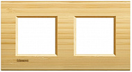 Bticino Living Light Бамбук Рамка прямоугольная, 2+2 мод