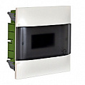 Щиток пластиковый Legrand Practibox S встраиваемый (в полые стены) 1x12 дымчатая дверь
