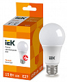 Лампа светодиодная грушевидная IEK A60 15Вт 230В 3000К E27
