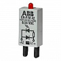 ABB Светодиод красный CR-P/M-62 6-24В AC/DC для реле CR-P CR-M