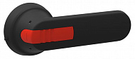 ABB OHB125J12Е-RUH Ручка управления для установки на дверь для OT630...800E / черный, IP65