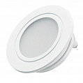 Arlight Светильник светодиодный круглый мебельный LTM-R60WH-Frost 3Вт 6000К 210-240Lm Белый