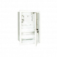 TDM ЩУРВ-1/12 Шкаф металлический для счетчика 1Ф 320х480х165мм, 12 мод., IP31 / белый