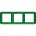 Jung CD 500 Зеленый Рамка 3-постовая