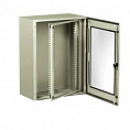 Schneider Electric Spacial VDM Шкаф настенный пустой с прозрачной дверцей с рамой 19" 300х600х400мм 4мод, IP66
